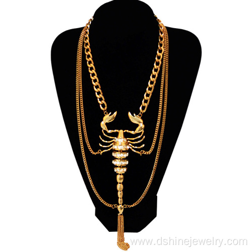 Long Necklaces For Women Jewelry Chain Animal Shape Necklace